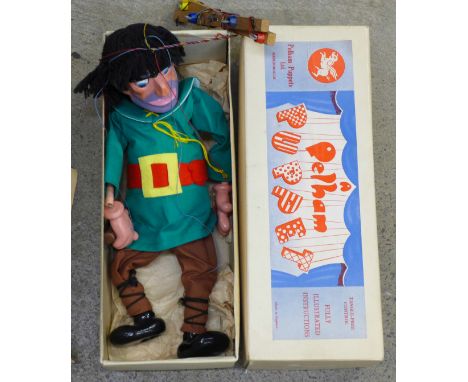 A Pelham Puppet, Giant, boxed with instructions 
