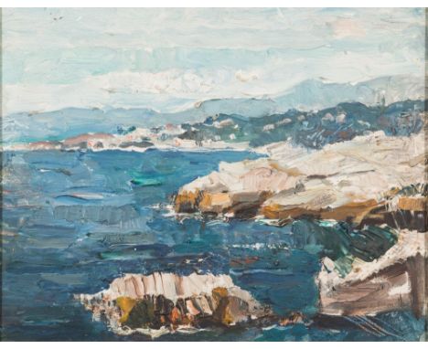 * Bessie Ellen Davidson [1879-1965]- Marseilles, 1939:- indistinctly signed bottom right further signed, inscribed and dated 