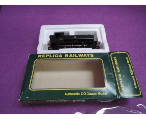 A Replica Railways 00 gauge 0-6-0 Pannier Tank Engine, boxed, 11002
