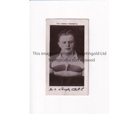 R. BINNS OF HALIFAX CIGARETTE CARD       Very scarce Hebble Cigarette card of Jas A. Douglas issued circa 1924. Believed to b