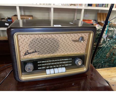 Vintage 1950's Bush Bakelite radio.