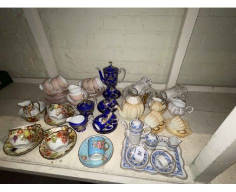 Noritake, Shelley, Royal Standard and other teaware, etc.