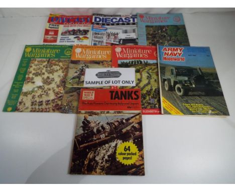 In excess of 150 model related magazines to include Diecast Collector, Model Collector, Army and Navy Model World, Miniature 