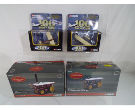 Corgi - two Corgi vintage Glory of Steam to include model No. CC20508 and CC20513, two Corgi Showcase Collection 100 Years of
