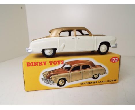 Dinky Toys - Studebaker Land Cruiser # 172, restored to an excellent standard in repr picture box