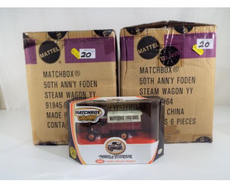 Matchbox Collectibles - twelve Models of Yesteryear 1922 Foden Steam Wagons, mint in original window boxes, in original tissu