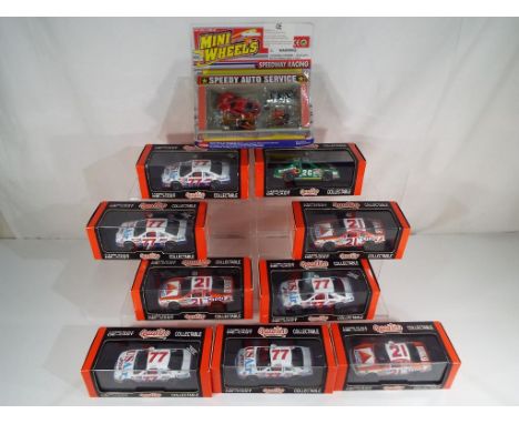 Quartzo - nine diecast model motor vehicles 1:43 RD scale by Quartzo, all sealed in original transparent display cases with o