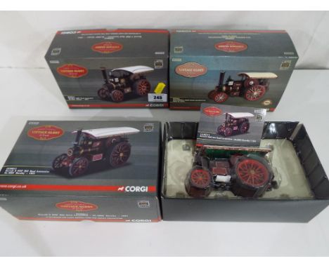 Corgi - three Corgi 1:50 scale vintage Glory of Steam models to include CC20512, CC20511 and CC20501. all appear mint in orig
