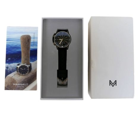 A Marnaut Seascape 200 stainless steel gents automatic divers watch, 40mm case MSS2005096C, unworn condition with box two ext