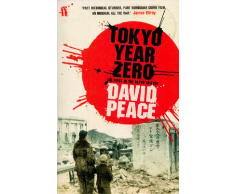 Tokyo Year Zero by David Peace Softback Book 2008 First Paperback Edition published by Faber and Faber Ltd some ageing. Good 