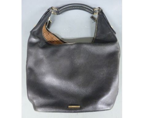 Gucci vintage black leather bag&nbsp;