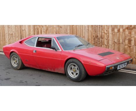 1979 Ferrari 308GT4 Dino with 2926cc V8 engine. Purchased by the vendor's late husband circa 1990 and maintained in a roadwor