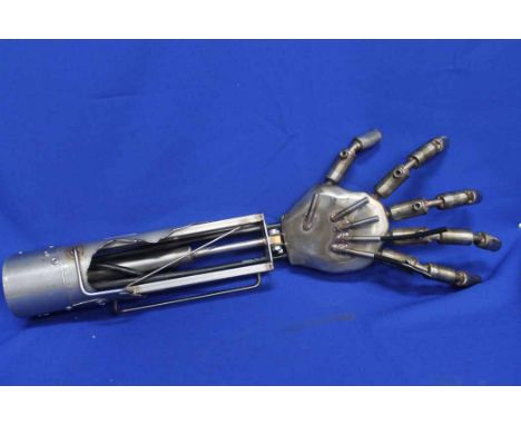 JEAN PIERRE WILMOTS COMPOSITION METAL HANDcomposed of various metals including titanium and stainless steel, modelled as a ro