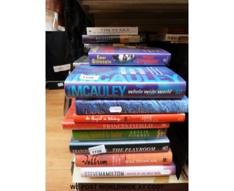 A collection of approximately 45 modern first edition fiction all signed by the authors to include Jasper Fforde, Ian McDowal