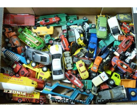 Over 80 Dinky, Corgi, Matchbox, Tonka and other diecast model vehicles 