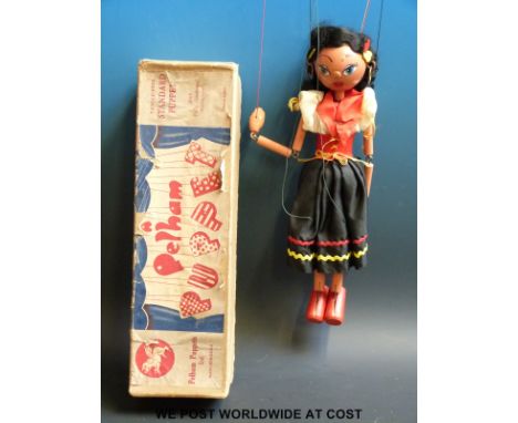 A Pelham Puppet 'Gypsy Girl' in original brown box