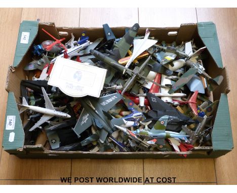 Over 90 Dinky, Corgi, Matchbox and other diecast model aircraft 