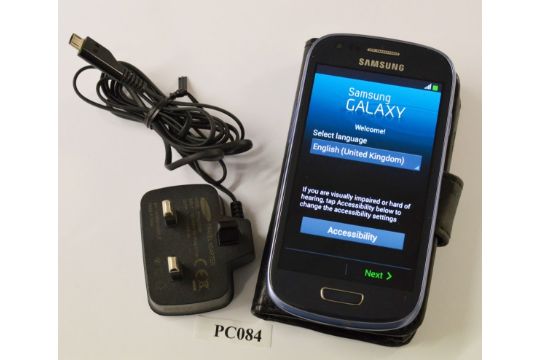 Bedienungsanleitung Samsung Galaxy S 3 Mini Gt 18200n 1 x Samsung Galaxy S3 Mini Mobile Phone - Pebble Blue - GT-18200N