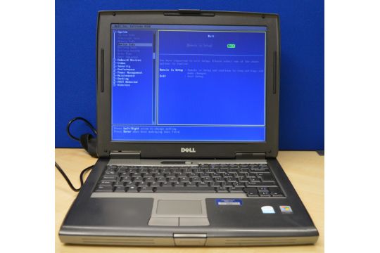 1 X Dell Latitude D5 Laptop Computer 15 Inch Screen Size Features Intel Celeron 1 6ghz Proc