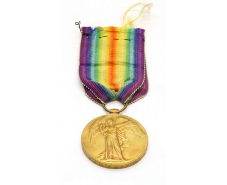 1914/18 Victory medal to W. O.. J W Kirby, A V C, no: 10301, (Army Veterinary Corps?)