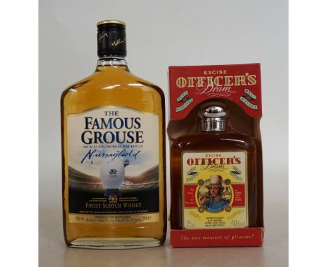 EXCISE OFFICER'S DRAM & FAMOUS GROUSE MURRAYFIELD 2005
An unusual bottle of Vatted Malt presented in a traditional Customs & 