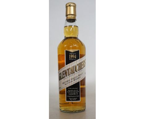 GLENTAUCHERS 1994
A Gordon & MacPhail bottling from an under-rated distillery.  Glentauchers Single Malt Scotch Whisky.  Dist