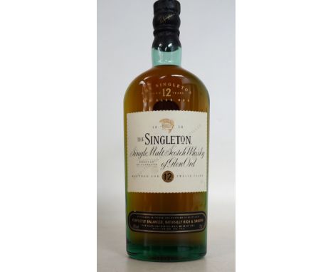 THE SINGLETON OF GLEN ORD
Glen Ord 12 Year Old Single Malt Scotch Whisky, repackaged as part of The Singleton range from Diag