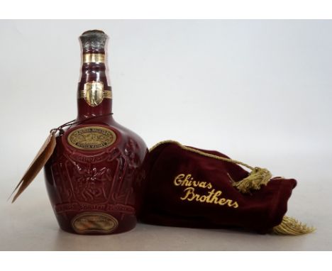 ROYAL SALUTE 21YO
Chivas Brothers Royal Salute 21 Year Old Blended Scotch Whisky.  75cl.  40% abv.  Premium Blend presented i