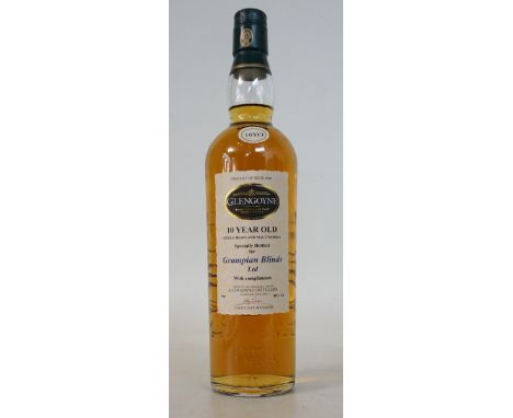 GLENGOYNE 10 YEAR OLD
1 bottle.  Glengoyne 10 Year Old Single Malt Scotch Whisky.  OB.  70cl.  40% abv.  Specially bottled fo