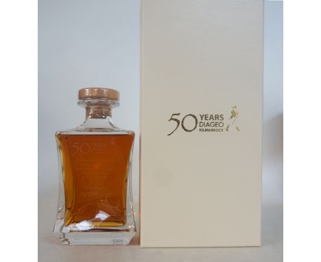 50 YEARS OF DIAGEO AT HILL STREET
50 Years of Diageo at Hill Street Blended Scotch Whisky.  70cl.  40% abv.  Bottled and pres