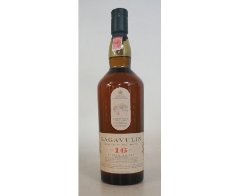 LAGAVULIN 16YO WHITE HORSE
Lagavulin 16 Year Old Single Malt Scotch Whisky.  Bottled by White Horse Distillers.  75cl.  43% a