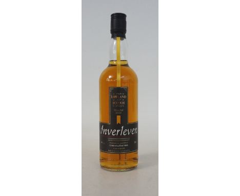 INVERLEVEN 1979 - G&M
1 bottle.  Inverleven 1979 Single Malt Scotch Whisky.  70cl.  40% abv.  Lowland malt bottled by Gordon 