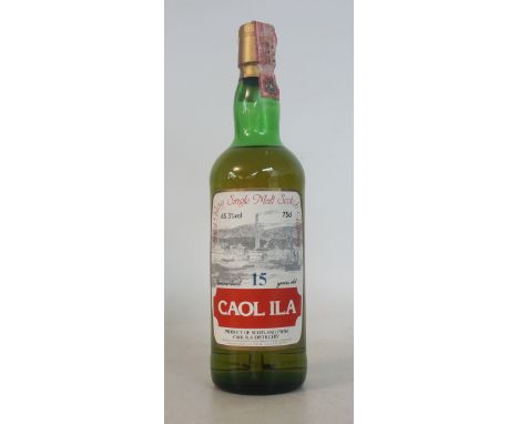 CAOL ILA 15 YO - 1980'S
A rare 1980' s bottling of this Islay Single Malt Scotch Whisky.  Bottled for and Imported by Sestant