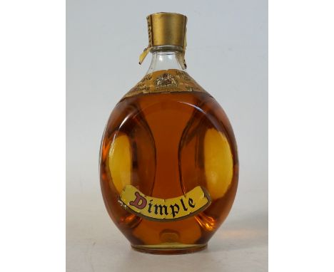 HAIG'S DIMPLE
1 bottle.  Haig's Dimple De Luxe Blended Scotch Whisky.  26 2/3rd Fl. Ozs.  70 degrees proof.  In original box 