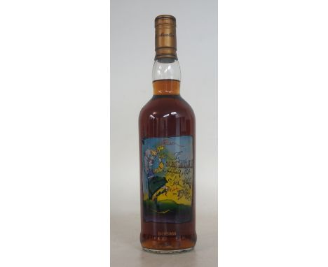MACALLAN PRIVATE EYE
A fine bottle of the Limited Edition Private Eye 35th Anniversary Macallan Single Malt Scotch Whisky.  7