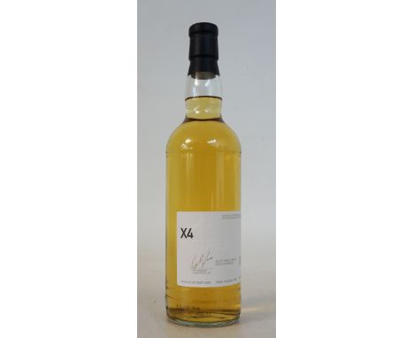 BRUICHLADDICH X4 FUTURES 
1 bottle.  Bruichladdich X4 Futures Single Malt Scotch Whisky.  70cl.  64.6% abv.  Distilled 01/03/