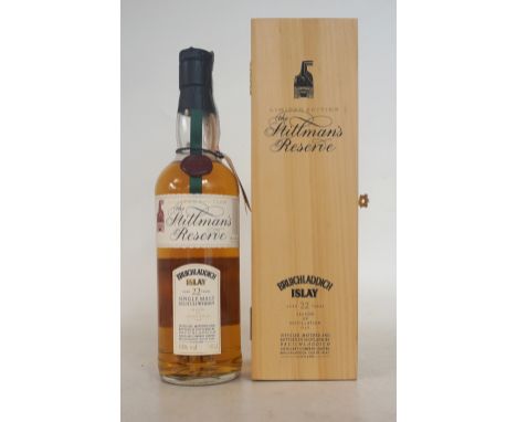 THE STILLMAN'S RESERVE - BRUICHLADDICH 22YO
Presented in a wooden case.  Distilled in 1969.  A Limited Edition Single Malt Sc