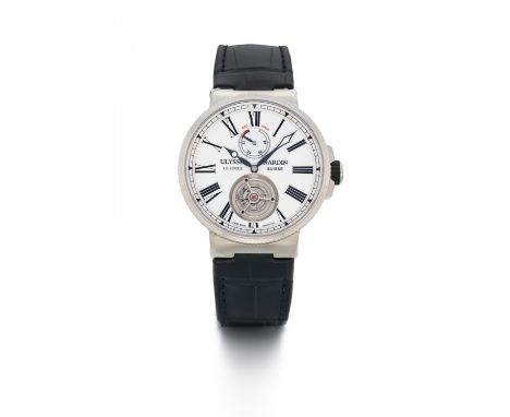 ULYSSE NARDINMarine Tourbillon. Art der Uhr: Armbanduhr. Herkunft: Schweiz, Le Locle. Datierung: 2019. Werk: Automatik, Cal. 