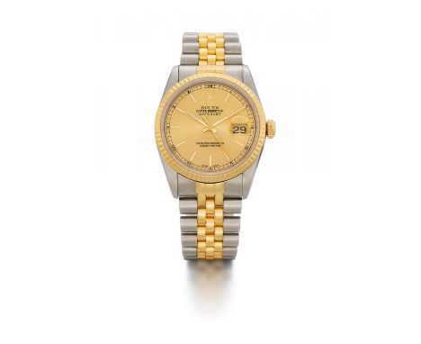 ROLEXDatejust. Art der Uhr: Armbanduhr. Herkunft: Schweiz, Genf. Datierung: 1990. Werk: Automatik, Cal. 3135. Gehäuse/Armband