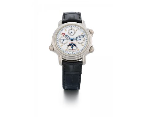 JAEGER LECOULTREGrand Réveil Calendrier Perpétual. Art der Uhr: Armbanduhr mit Ewigem Kalender und Weckfunktion. Herkunft: Sc