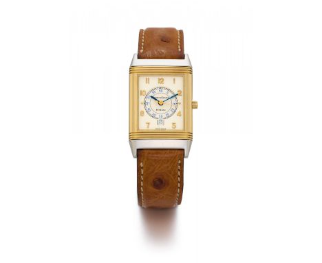 JAEGER LECOULTREReverso. Art der Uhr: Armbanduhr. Herkunft: Schweiz, Le Sentier. Werk: Quarz, Cal. 611. Gehäuse/Armband: Stah
