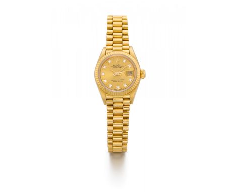 ROLEXDatejust. Art der Uhr: Armbanduhr. Herkunft: Schweiz, Genf. Datierung: 1989. Werk: Automatik, Cal. 2135. Gehäuse/Armband
