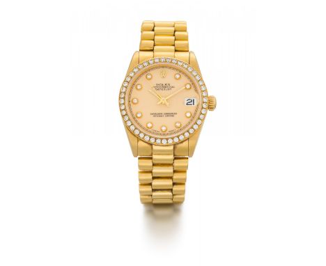 ROLEXDatejust. Art der Uhr: Armbanduhr. Herkunft: Schweiz, Genf. Datierung: 1990. Werk: Automatik, Cal. 2135. Gehäuse/Armband