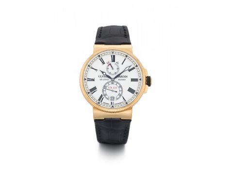 ULYSSE NARDINMarine Chronometer. Art der Uhr: Armbanduhr. Herkunft: Schweiz, Le Locle. Datierung: 2019. Werk: Automatik, Cal.