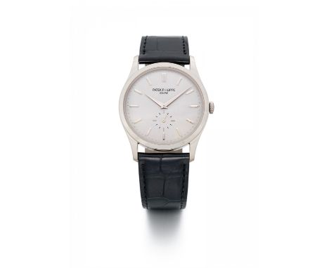 PATEK PHILIPPECalatrava. Art der Uhr: Armbanduhr. Herkunft: Schweiz, Genf. Datierung: 2016. Werk: Handaufzug, Cal. 215 PS. Ge