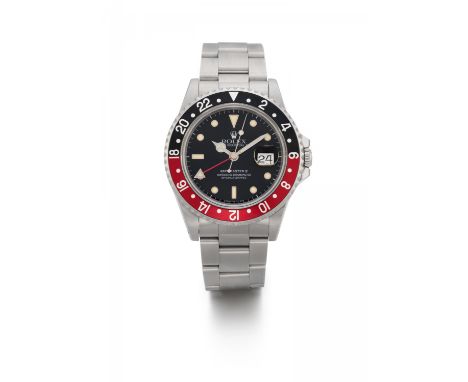 ROLEXGMT-Master II "Coke". Art der Uhr: Armbanduhr. Herkunft: Schweiz, Genf. Datierung: 1994. Werk: Automatik, Cal. 3185. Geh
