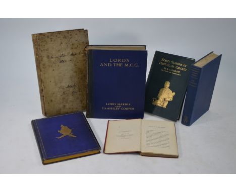 Cricket: Harris, Lord &amp; Ashley-Cooper, FS, Lord's and the MCC, 1st London &amp; Counties Press Association 1914, quarter 