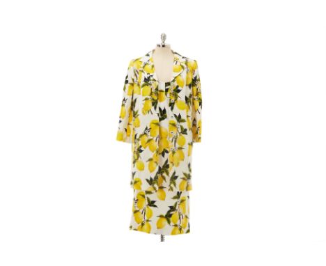 From a private Singaporean collection
Cappotto Stampa Sicily lemon print midi jacket, with original swing tag attached, size 