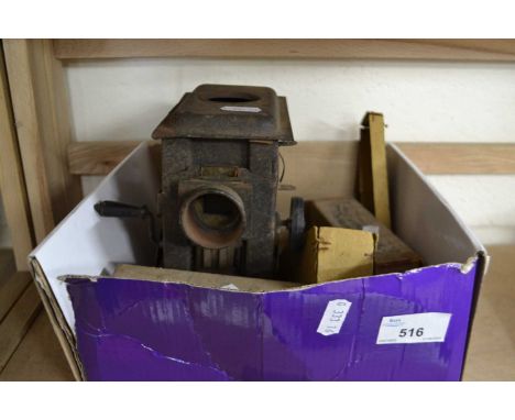 Vintage Magic Lantern projector and slides