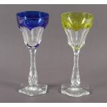 zwei Kelchgläser, Baccarat